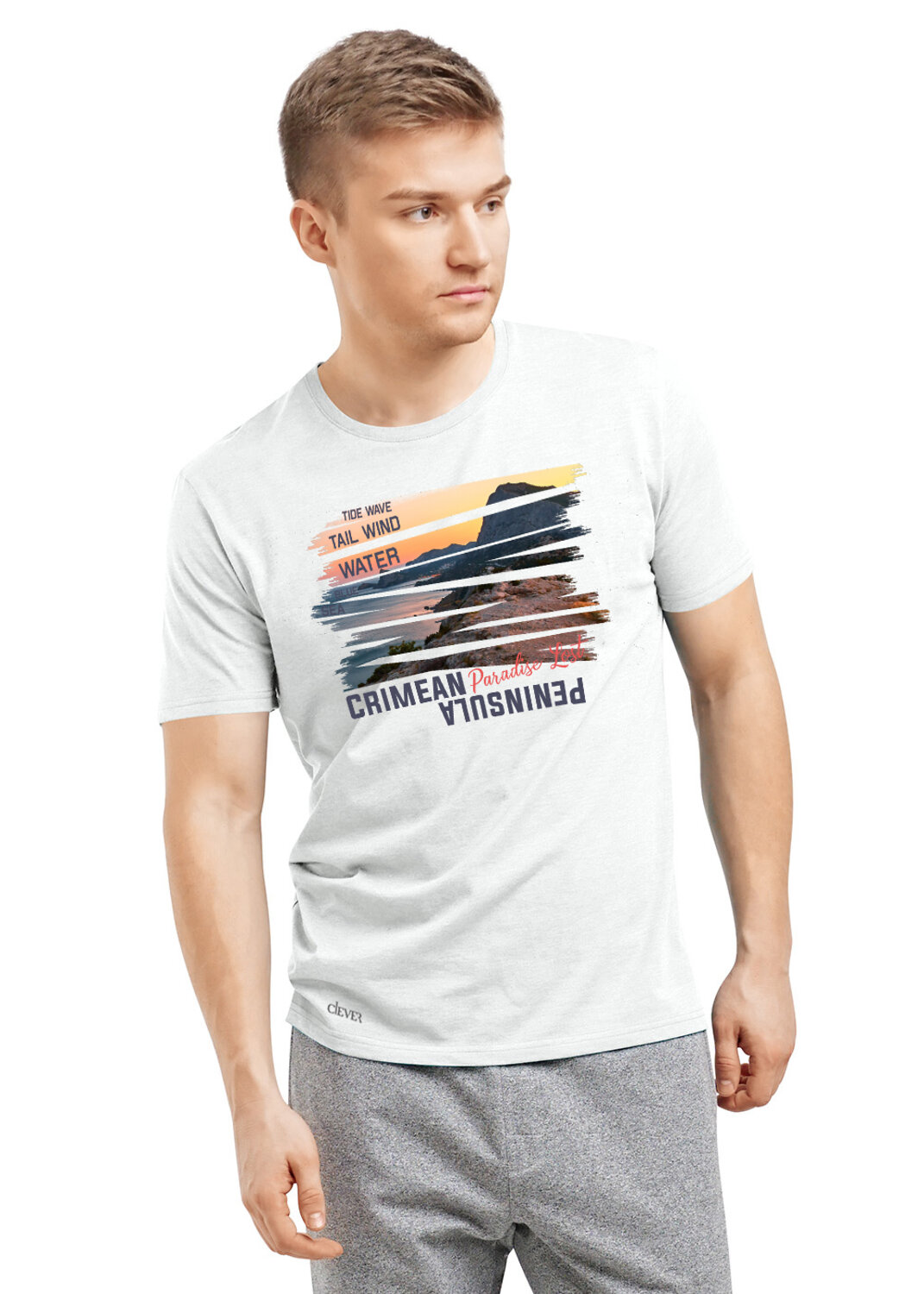 CLEVER Футболка 90620 600351/41кдп белый