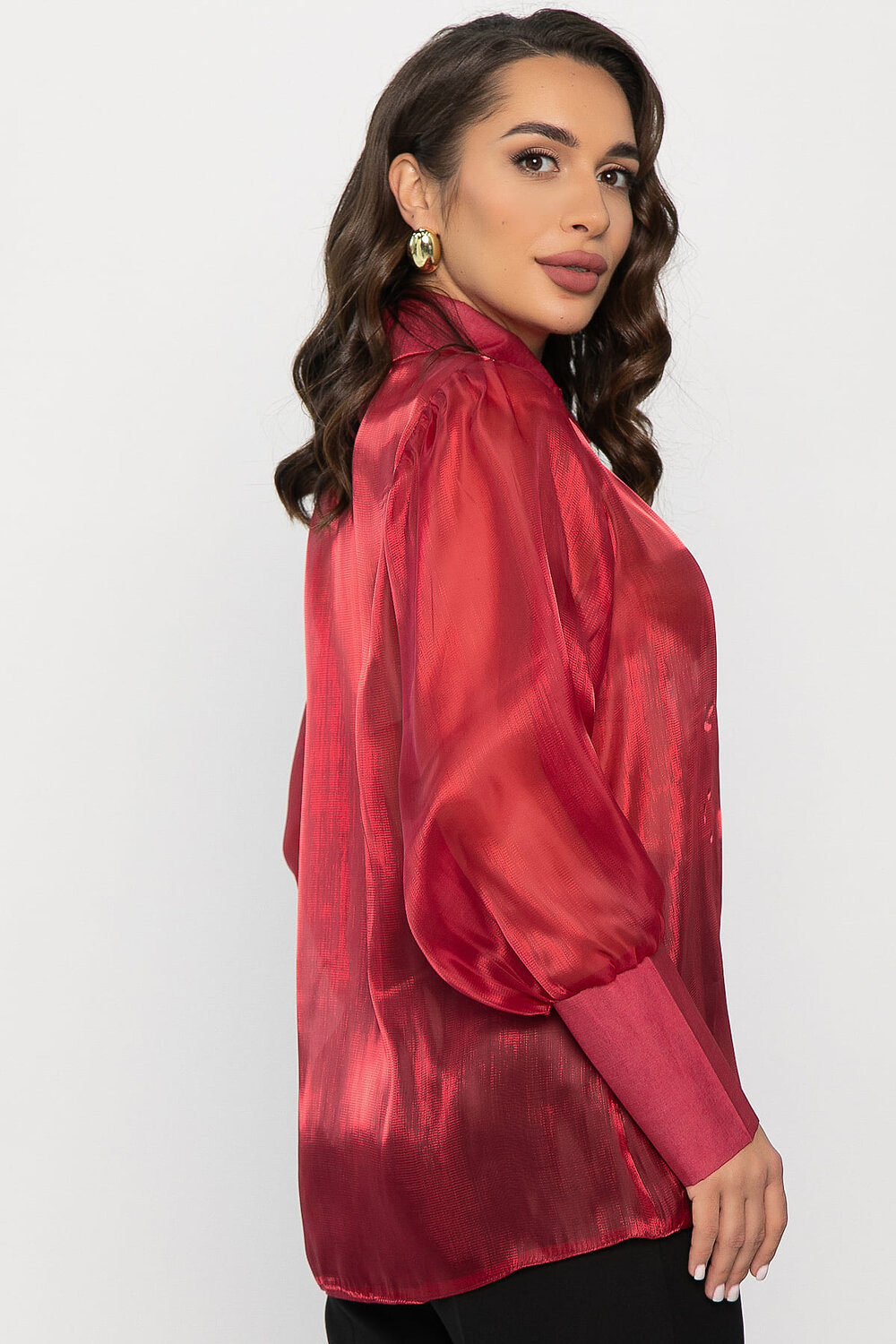 LT Collection Блуза 565757 Б14316-34М красный