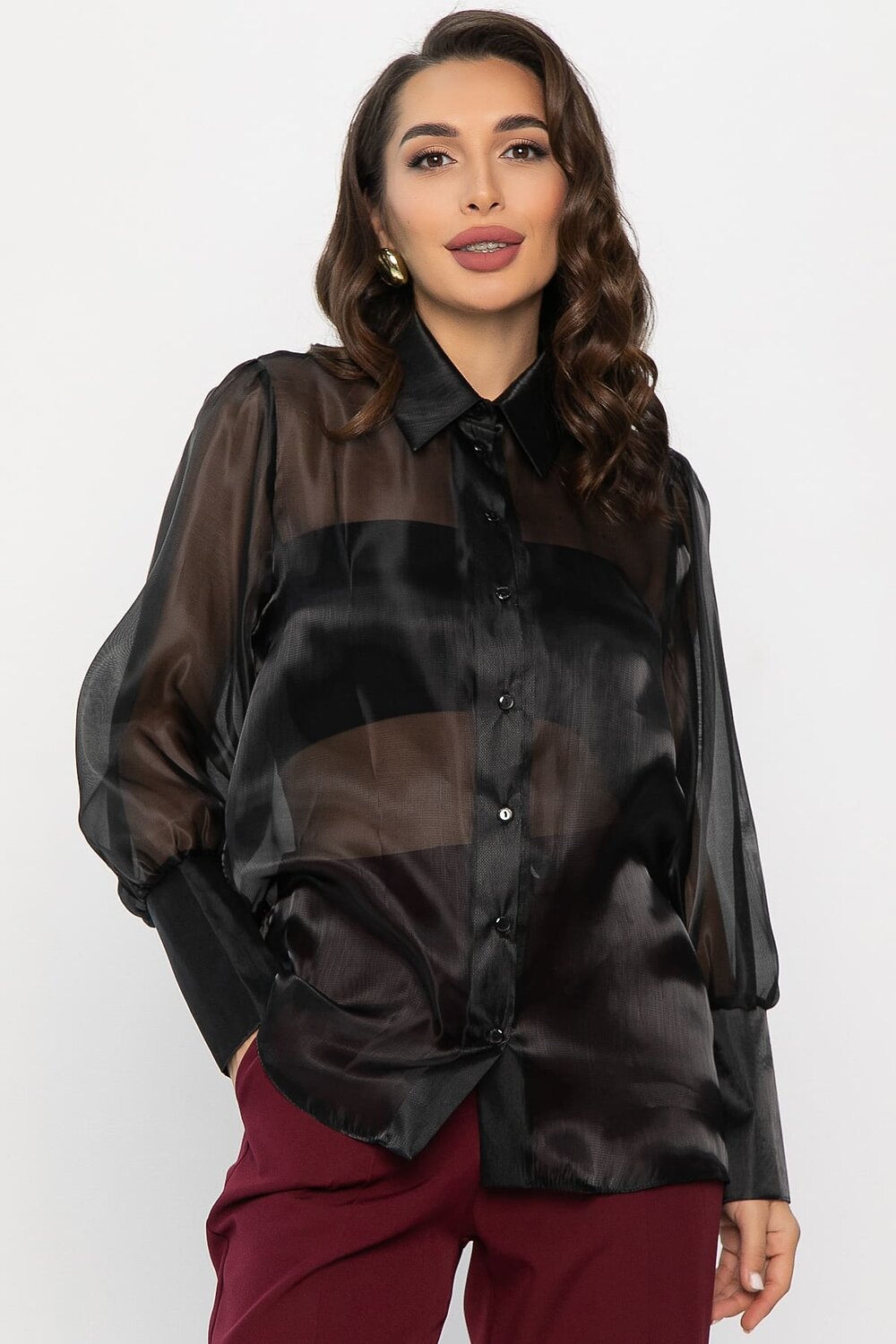LT Collection Блуза 565762 Б14320-33М черный