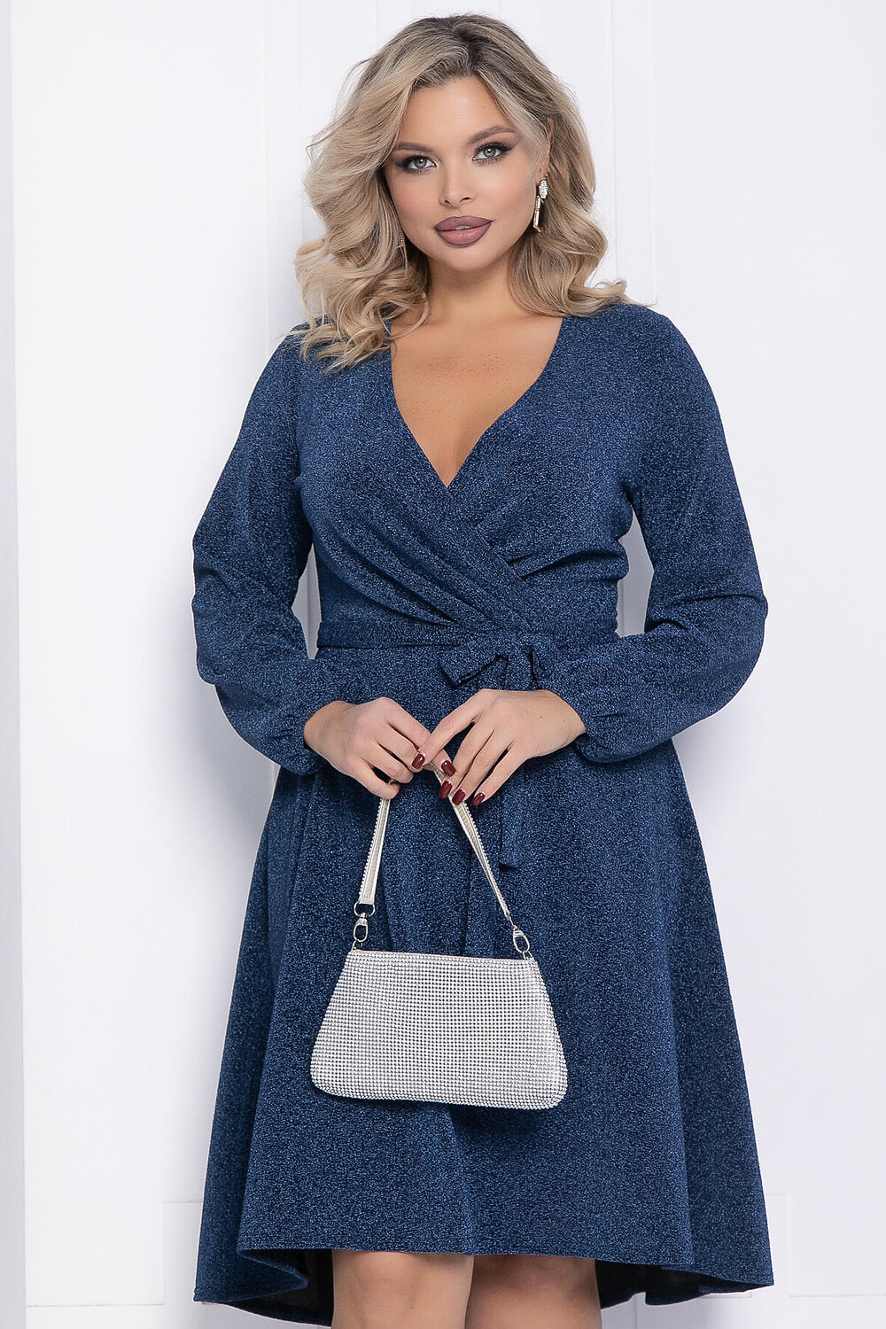 LT Collection Платье 565793 П14467-49М синий