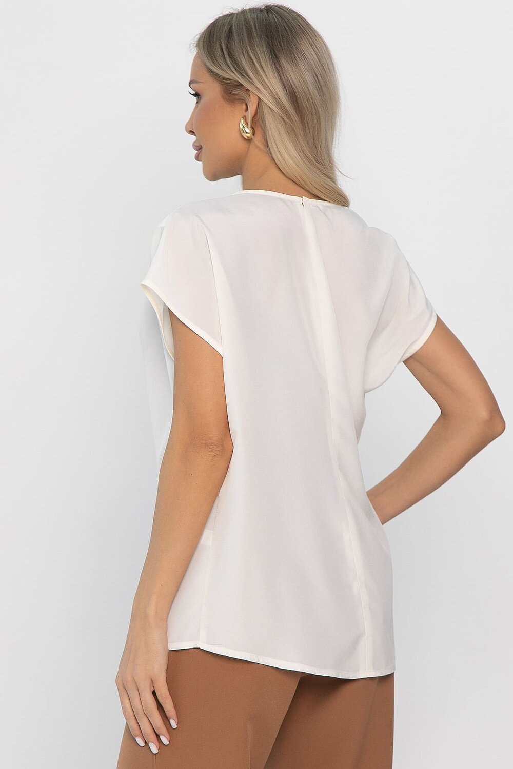 LT Collection Блуза 565797 Б14565-30М молочный