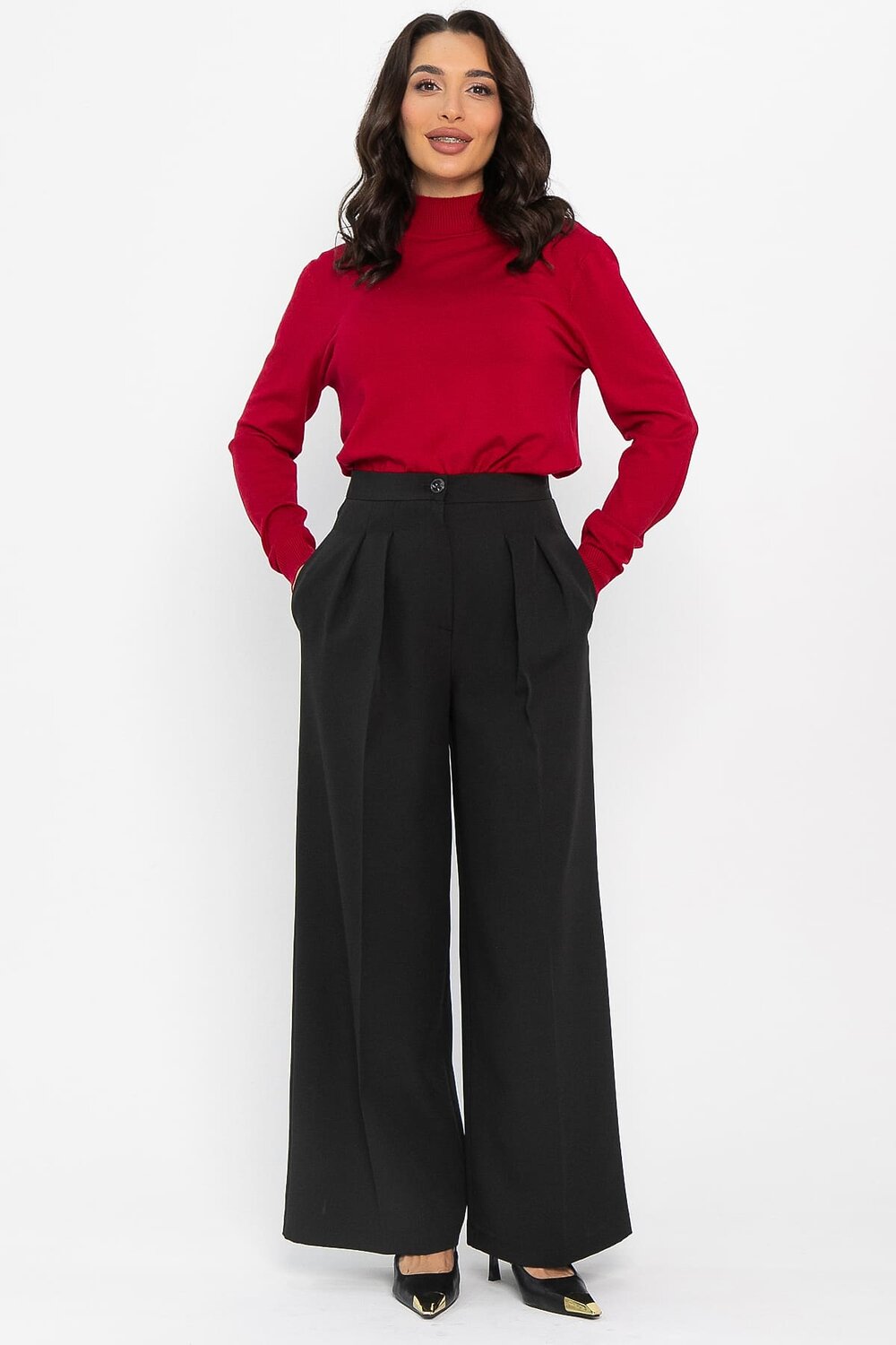 LT Collection Брюки 565800 Б14588-35М черный