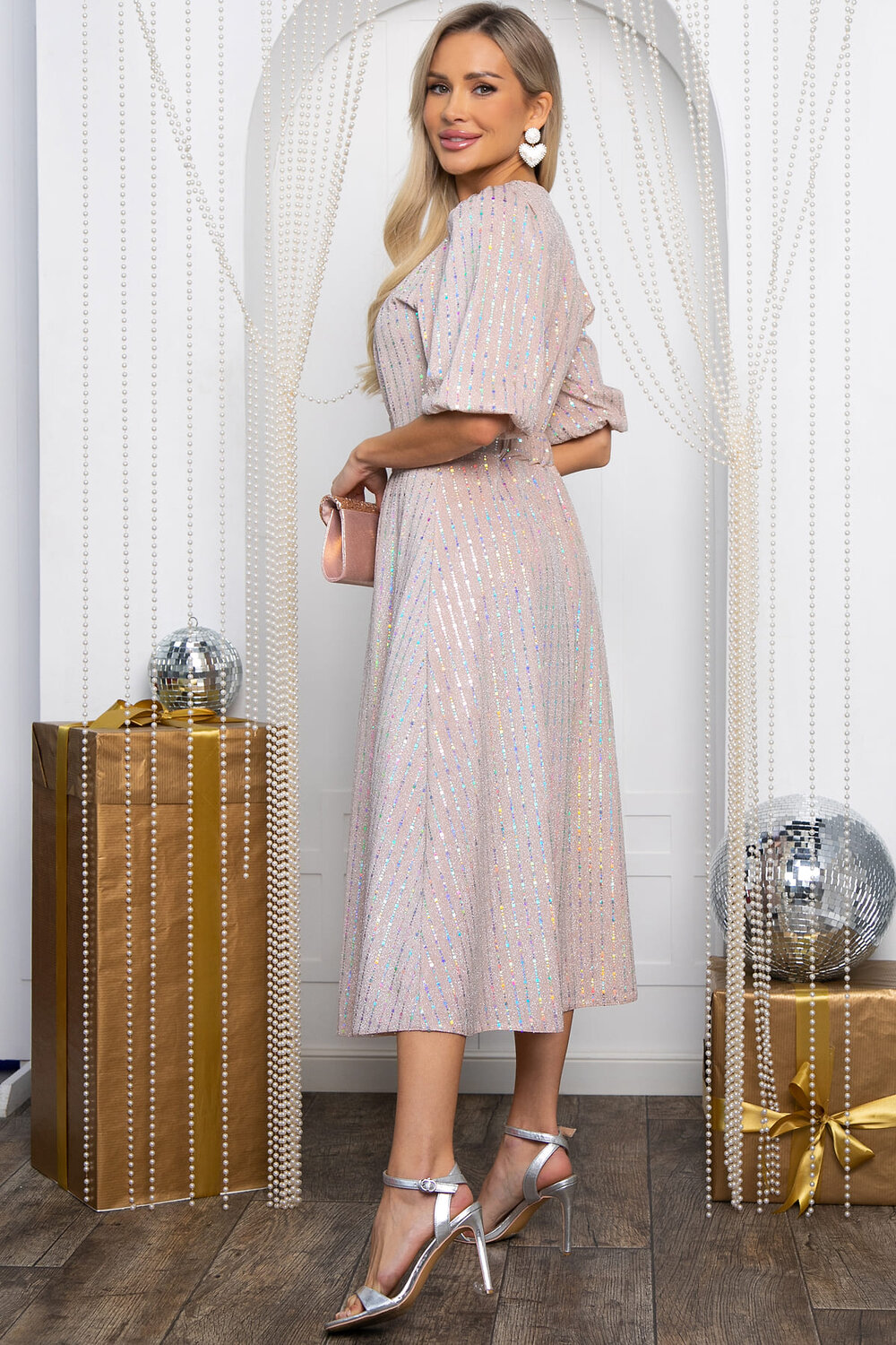 LT Collection Платье 565810 П14604-18М розовый