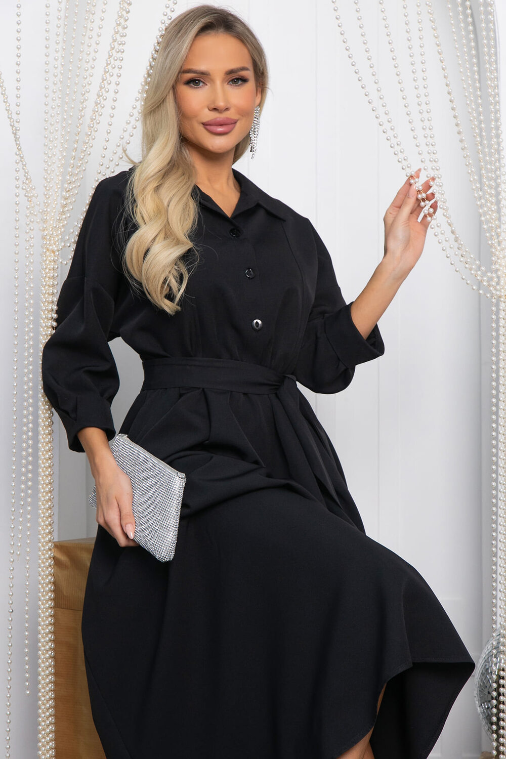 LT Collection Платье 565816 П14620-30М черный