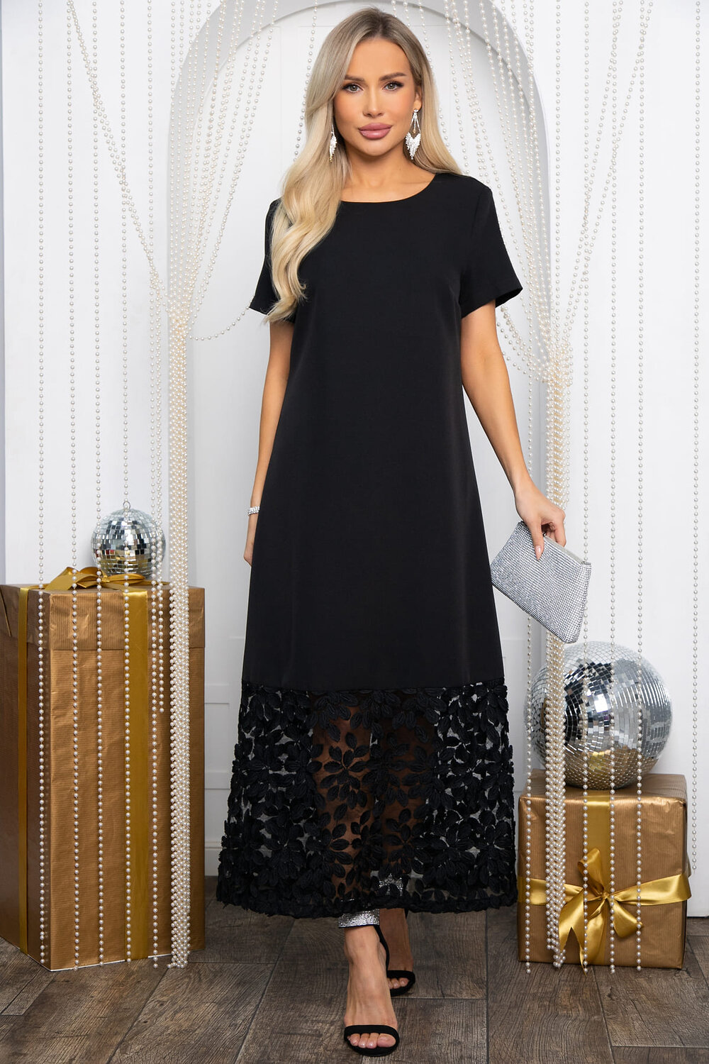 LT Collection Платье 565821 П14609-16М черный