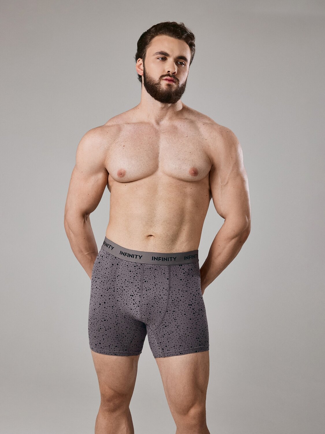 Infinity Lingerie Трусы 565887 31104090001 серый принт