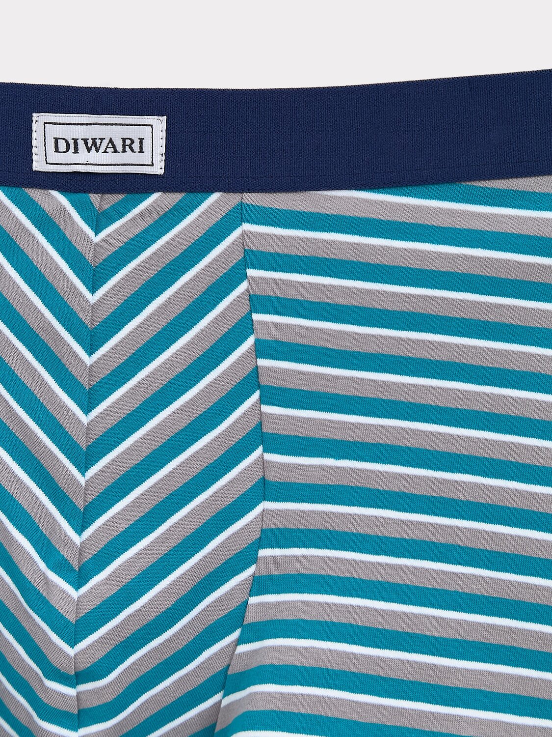 DiWaRi Трусы 565920 BASIC MSH 2956 (пакет) sea green strip