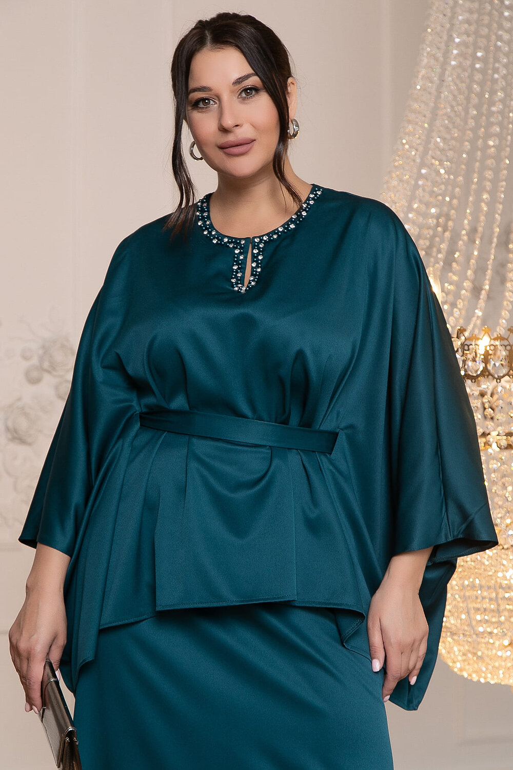 LT Collection Костюм 565964 К14392-5М изумрудный