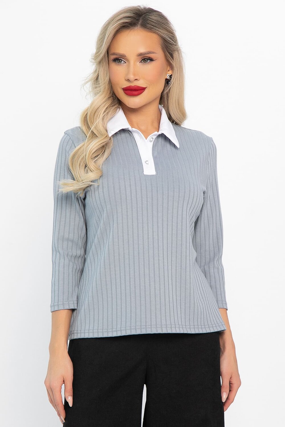 LT Collection Поло 565979 Б14644-10М серый