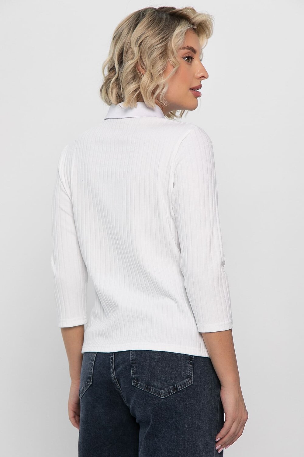 LT Collection Поло 565980 Б14642-10М белый