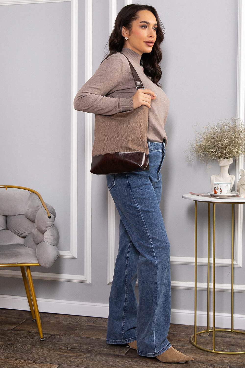 LT Collection Сумка 565986 СШ08-46 коричневый