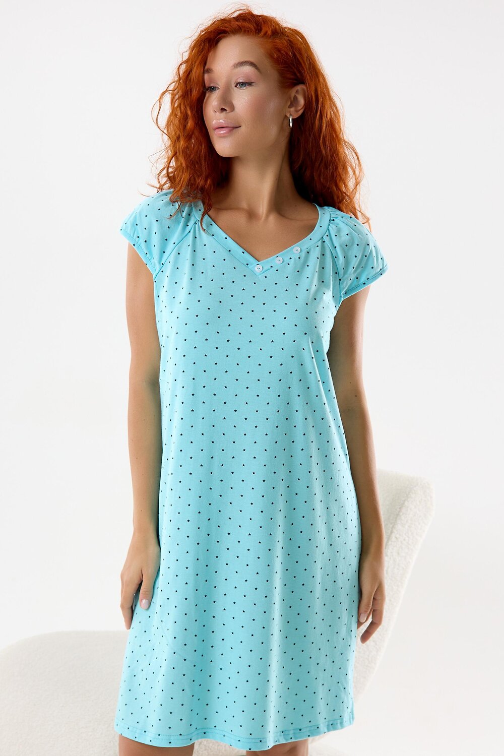 Lika Dress Сорочка 566048 10590 Светло-голубой