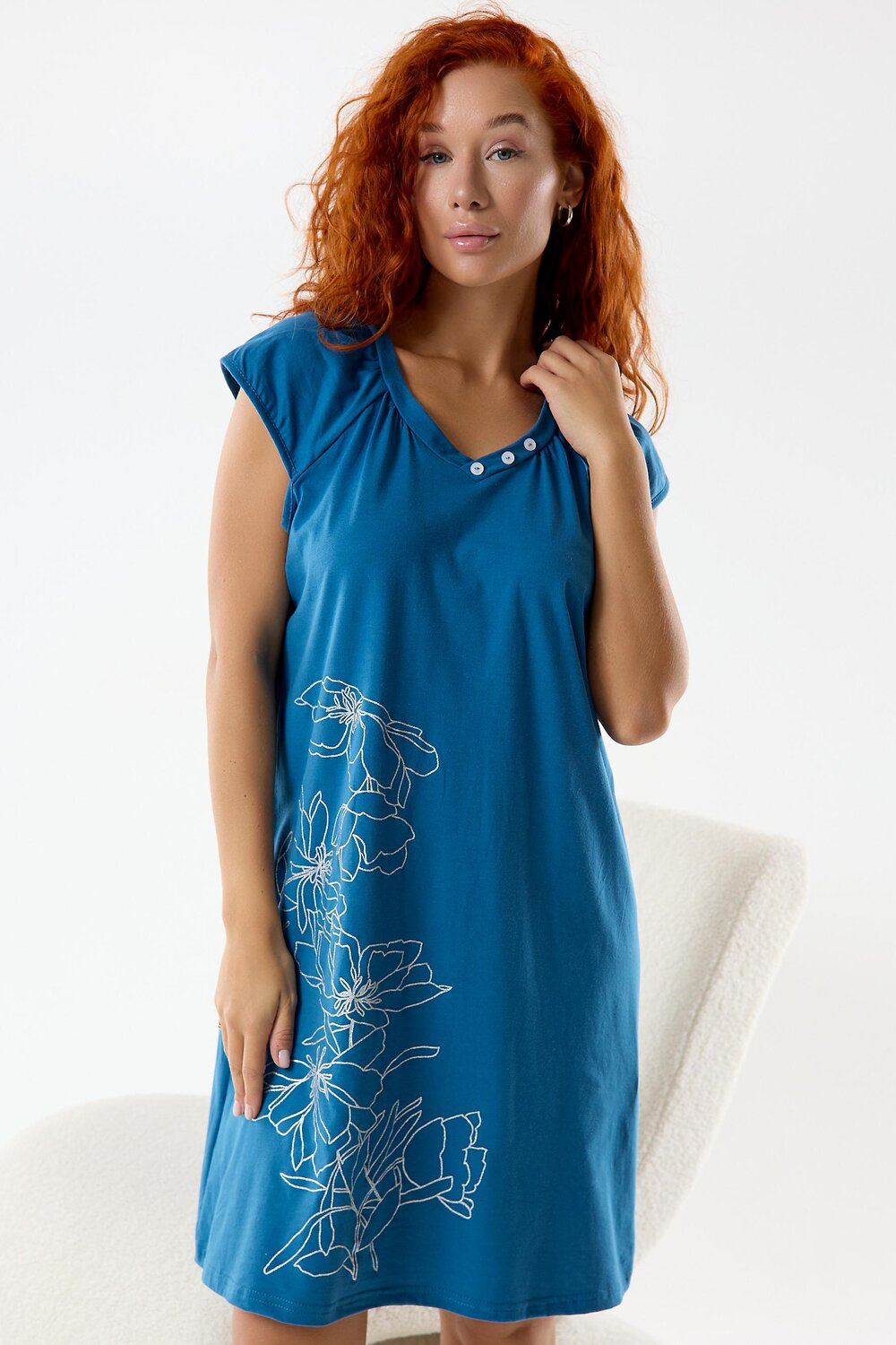 Lika Dress Сорочка 566049 10589 Темно-синий