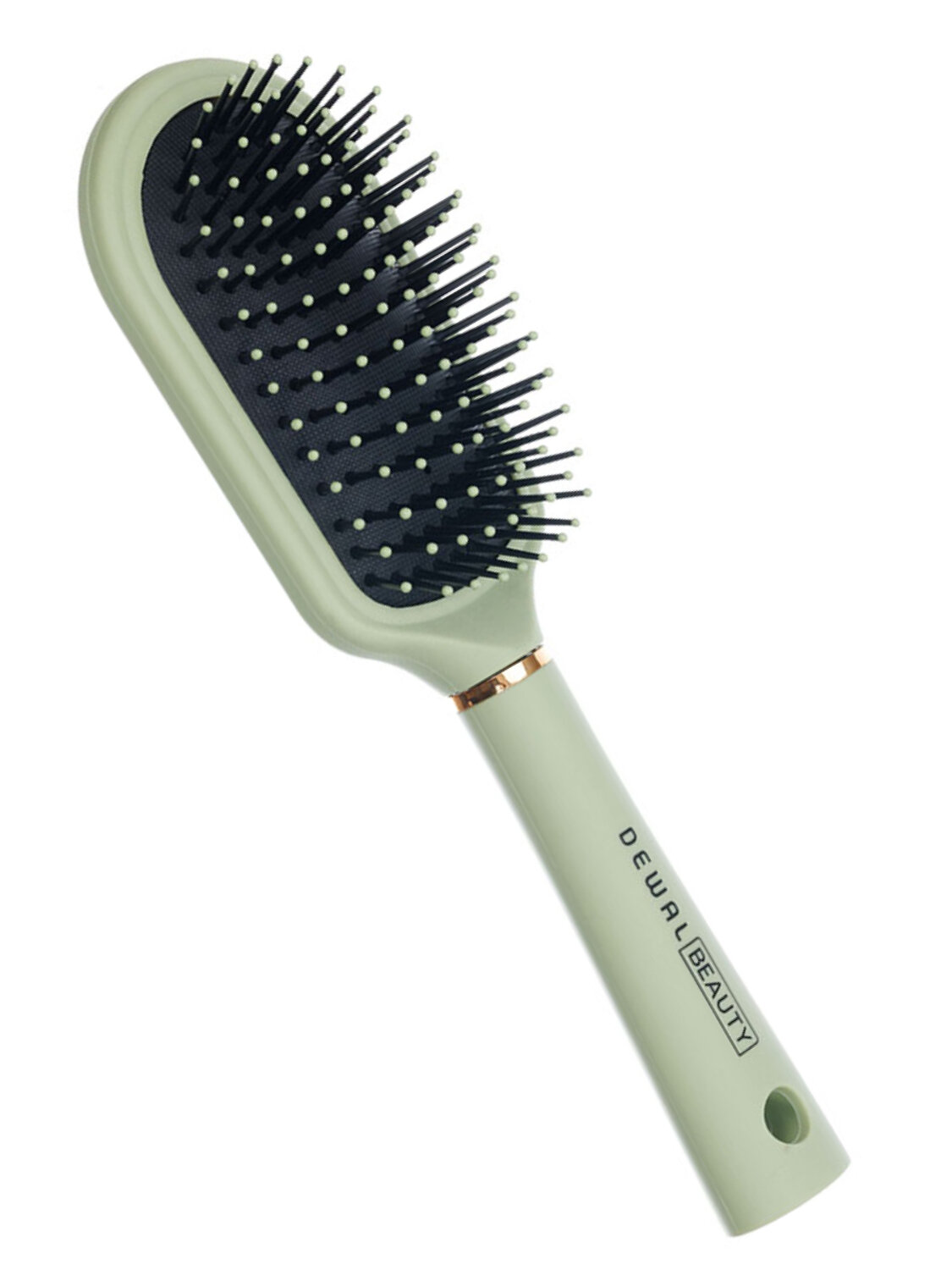 Dewal Beauty Щетка для волос серия «Магия» массажная, 9 рядов, оливковый 566109 28011