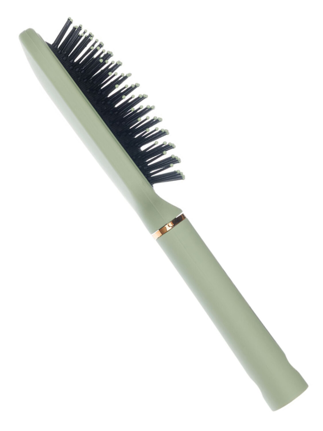 Dewal Beauty Щетка для волос серия «Магия» массажная, 9 рядов, оливковый 566109 28011