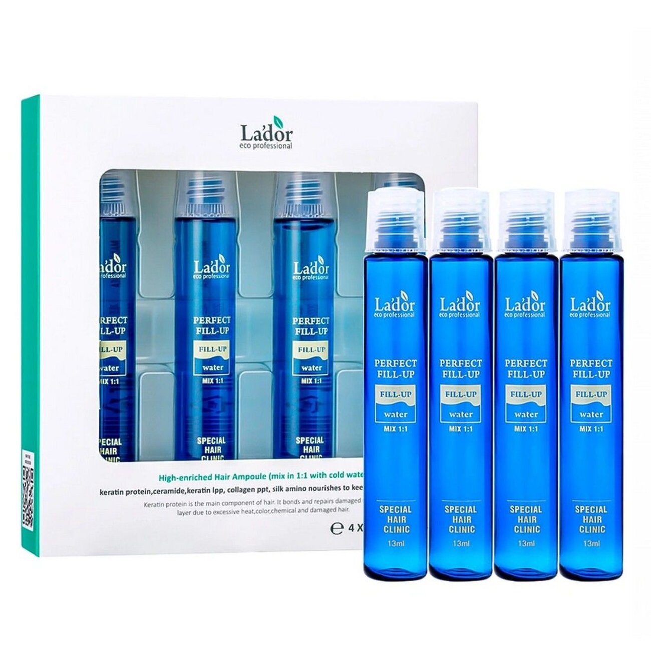 Lador Набор филлеров для восстановления волос / Perfect Hair Filler, 13 мл*4 566115 17365