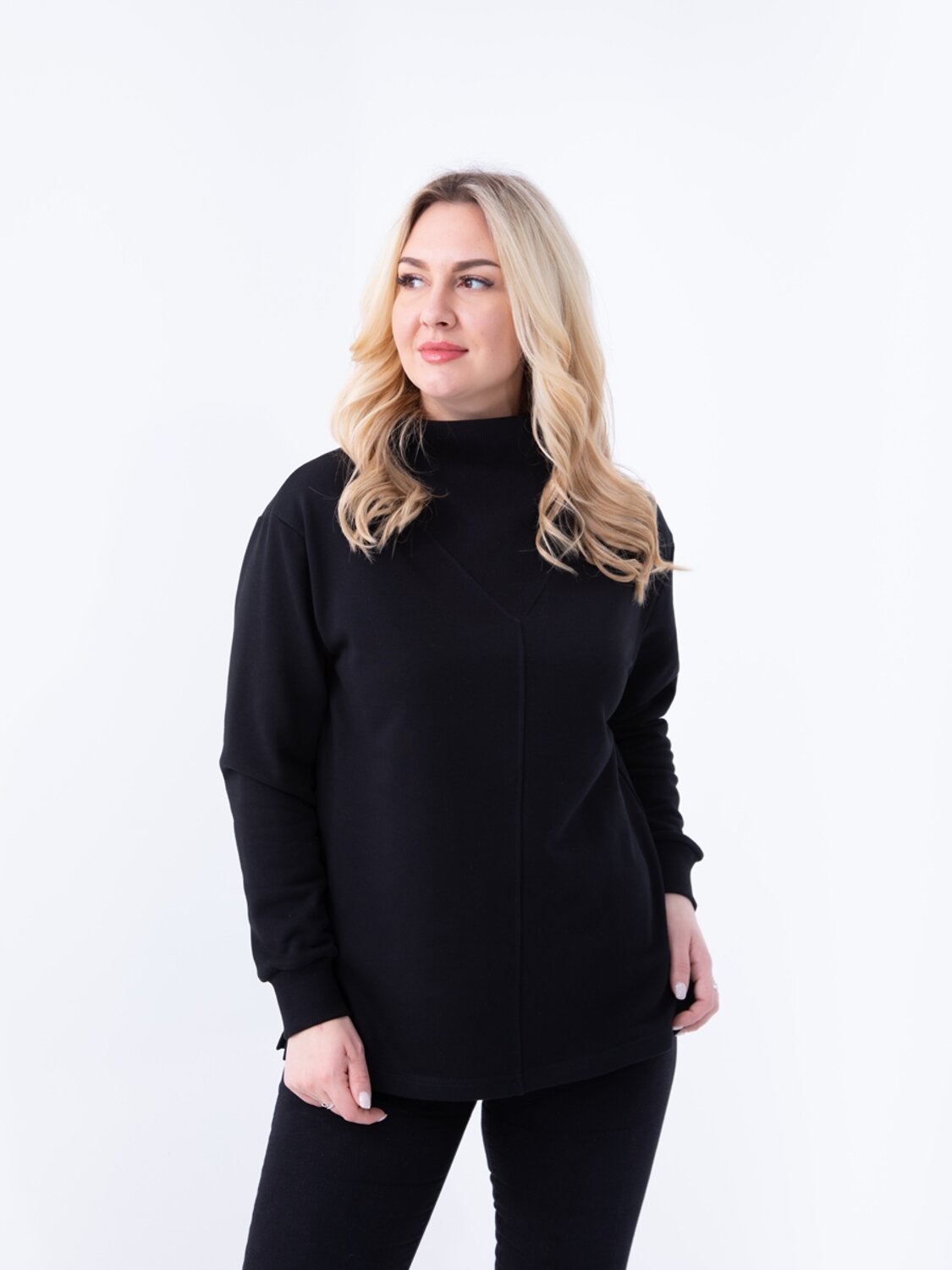 AandOstudio Свитшот 566146 Д30009Г черный