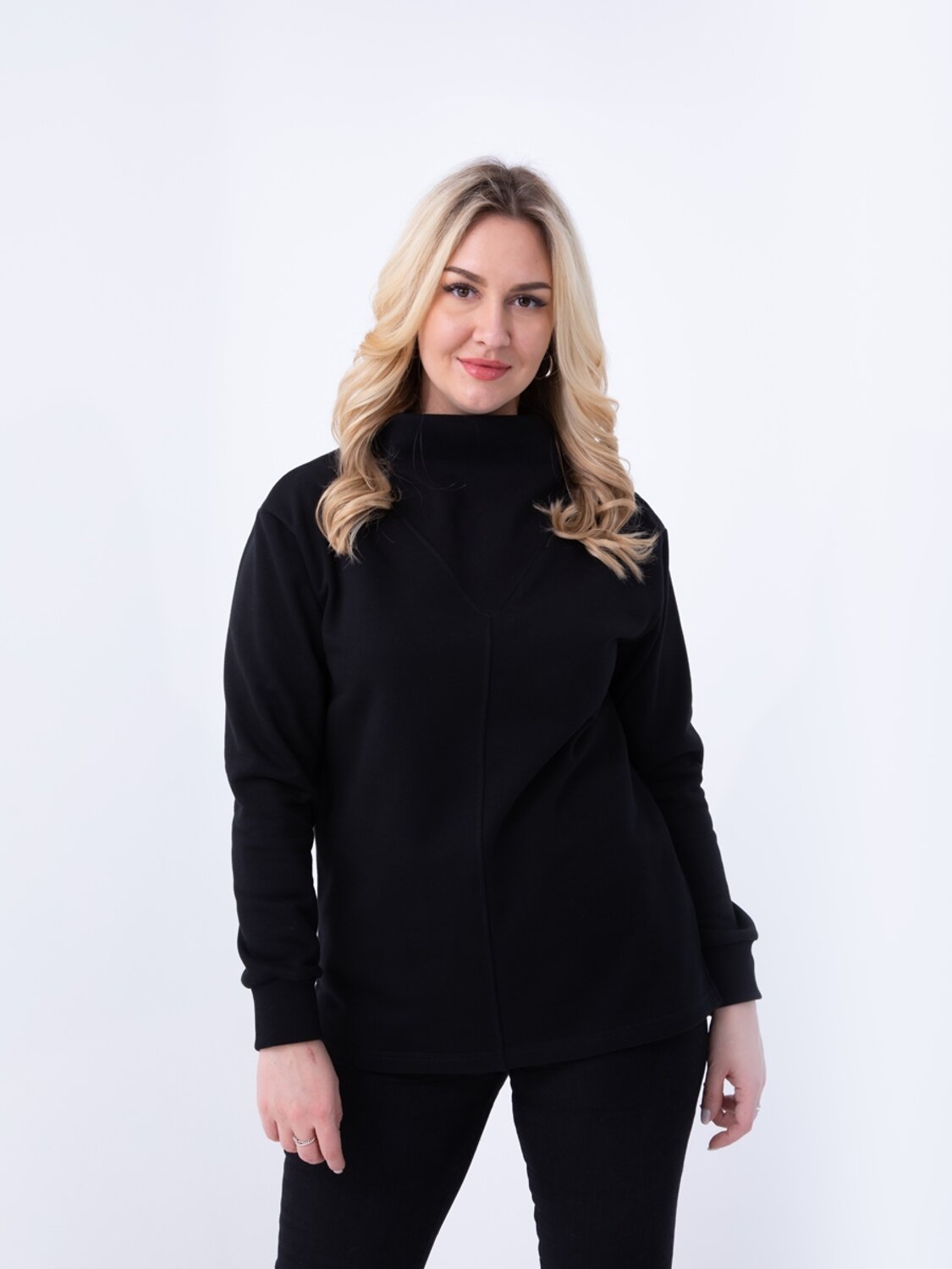 AandOstudio Свитшот 566146 Д30009Г черный