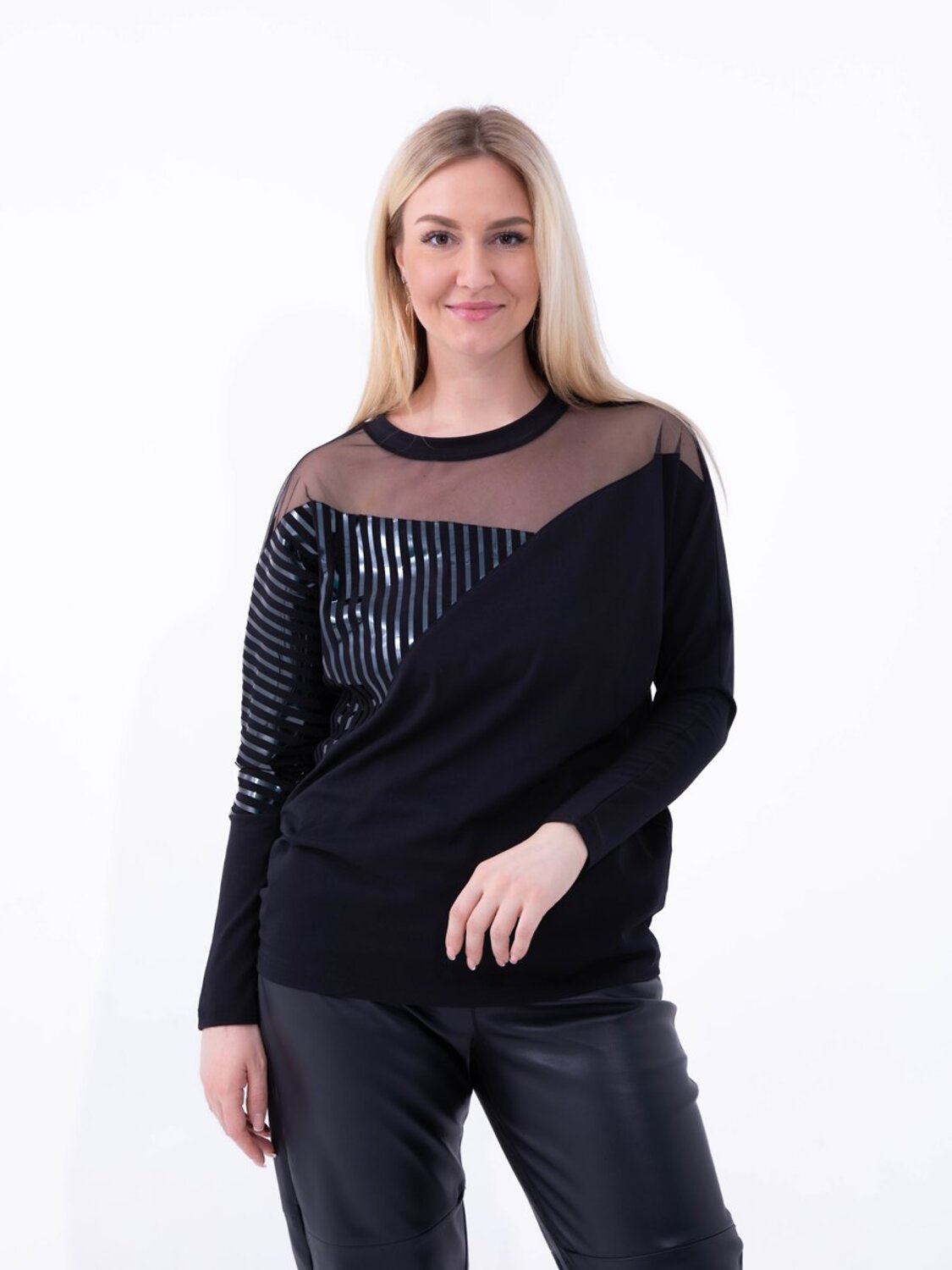 AandOstudio Джемпер 566158 Д30013Б черный