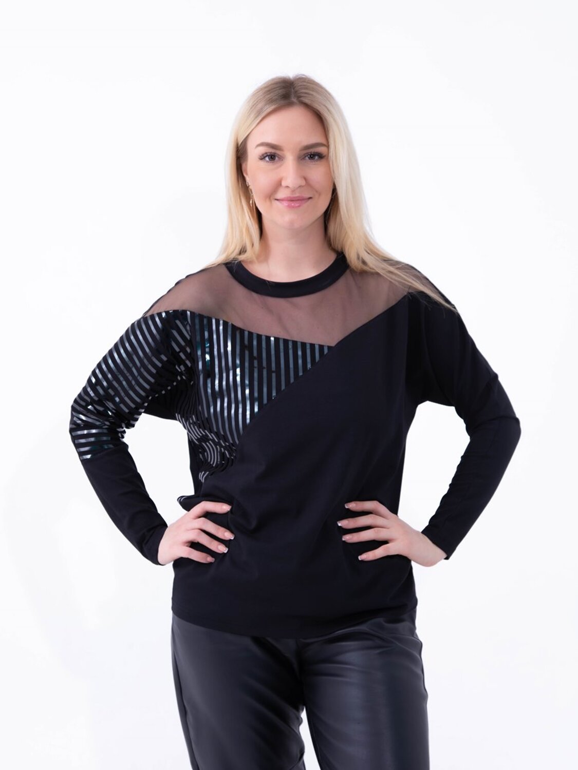 AandOstudio Джемпер 566158 Д30013Б черный