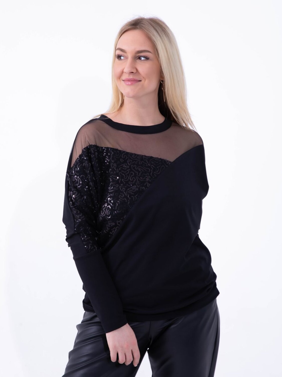 AandOstudio Джемпер 566159 Д30013В черный