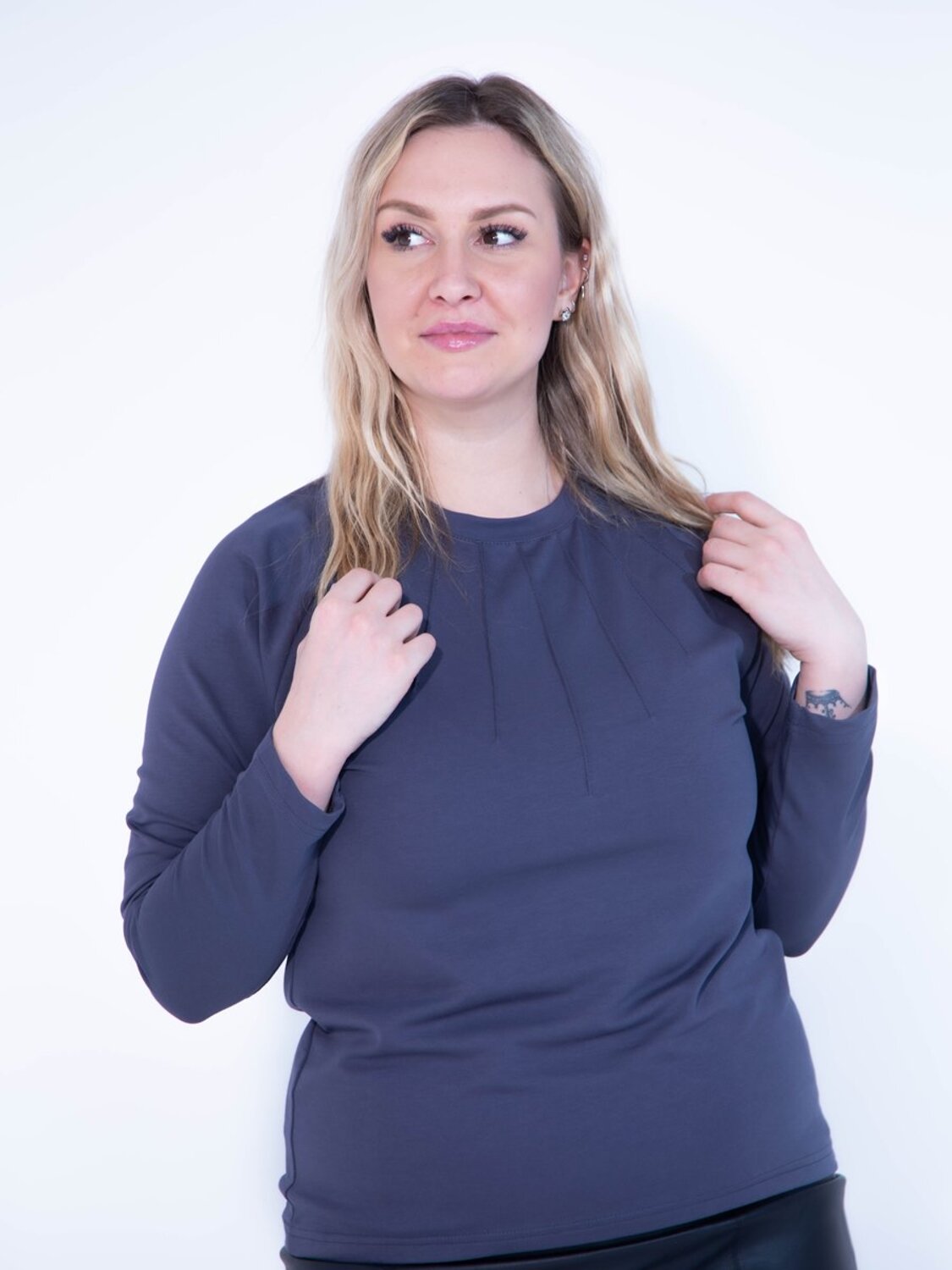 AandOstudio Джемпер 566173 Д30020В темно-серый