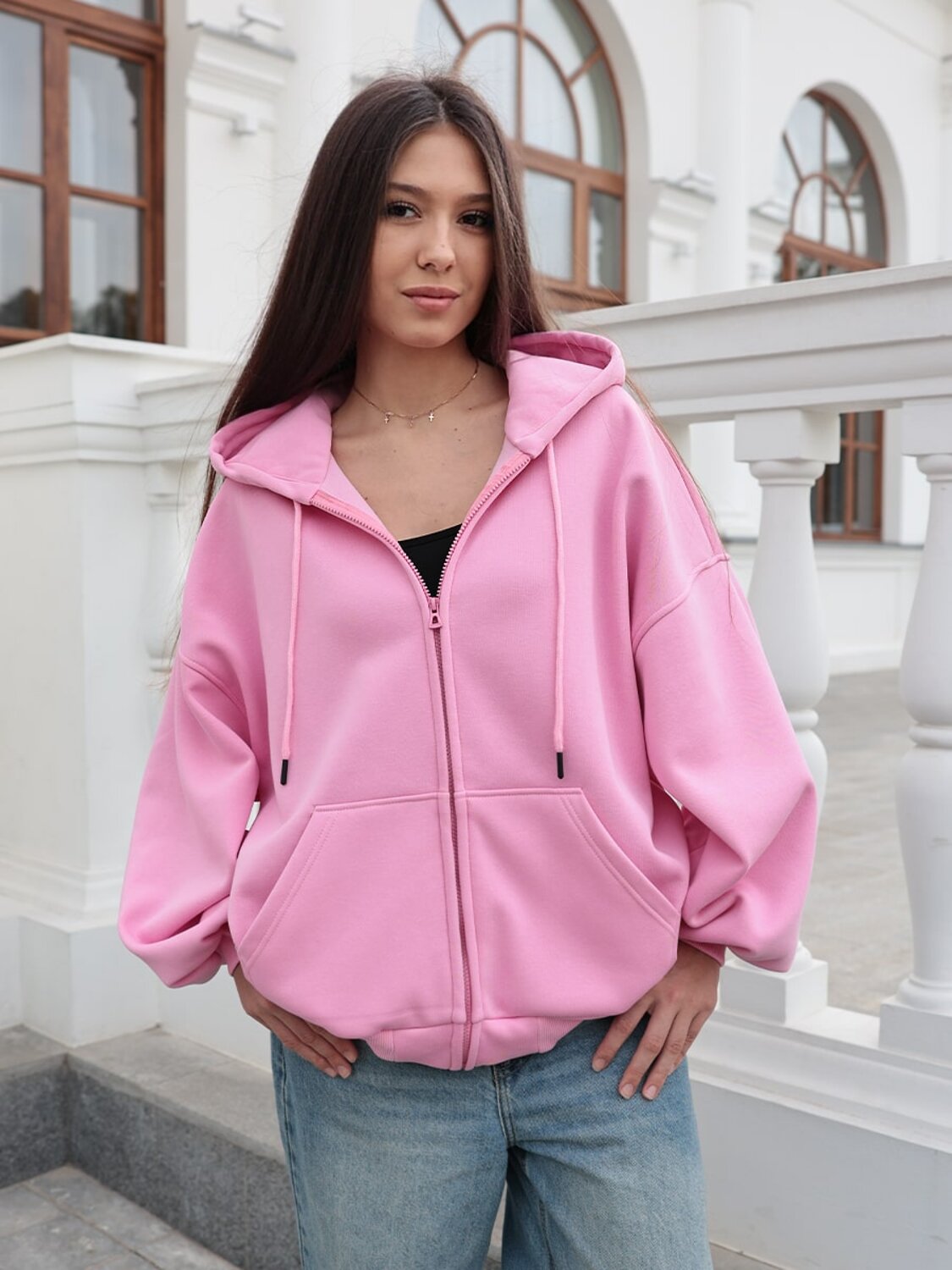 Соль&Перец Толстовка 566283 SP2601 розовый