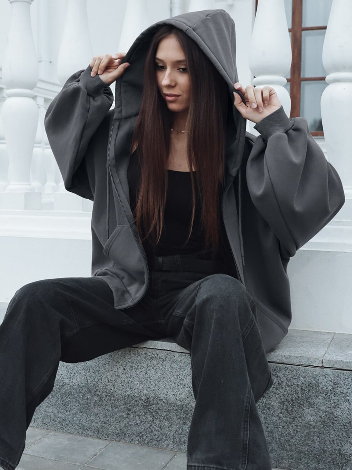 Соль&Перец Толстовка 566284 SP2601 серый