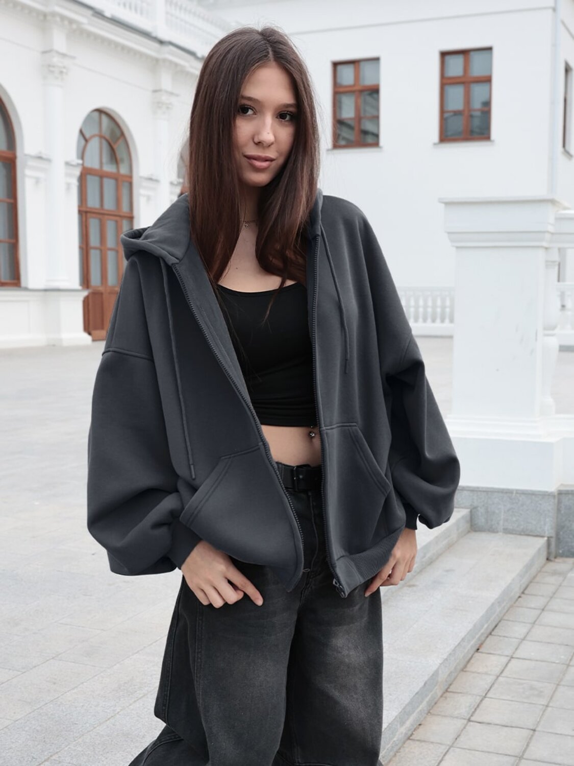 Соль&Перец Толстовка 566284 SP2601 серый