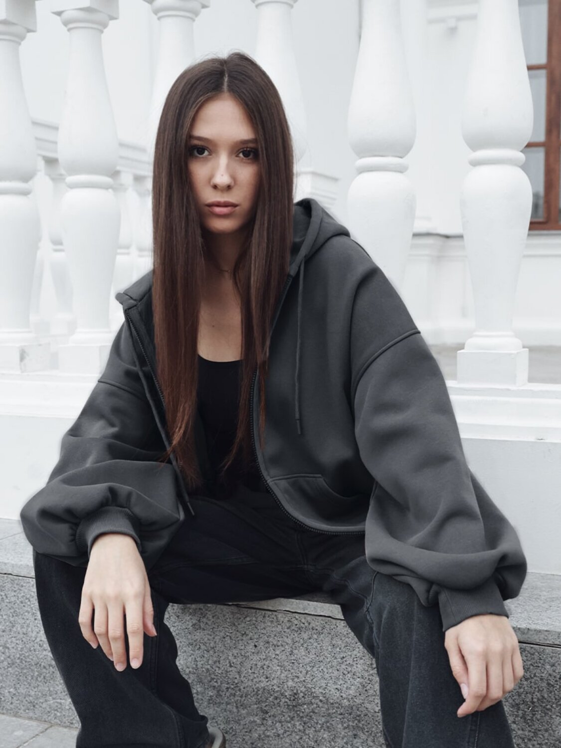 Соль&Перец Толстовка 566284 SP2601 серый
