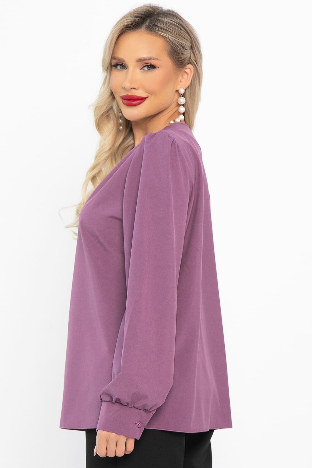 LT Collection Блуза 566292 Б14633-43М лиловый