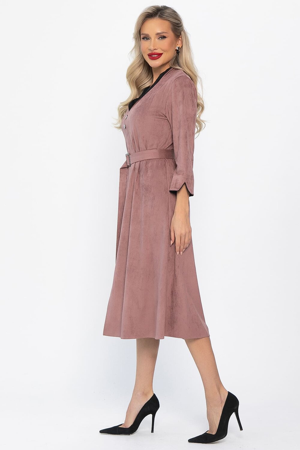 LT Collection Платье 566296 П14651-18М розовый