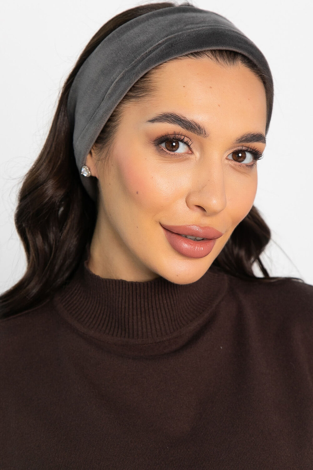 LT Collection Повязка на голову 566309 ПВ10-23М серый