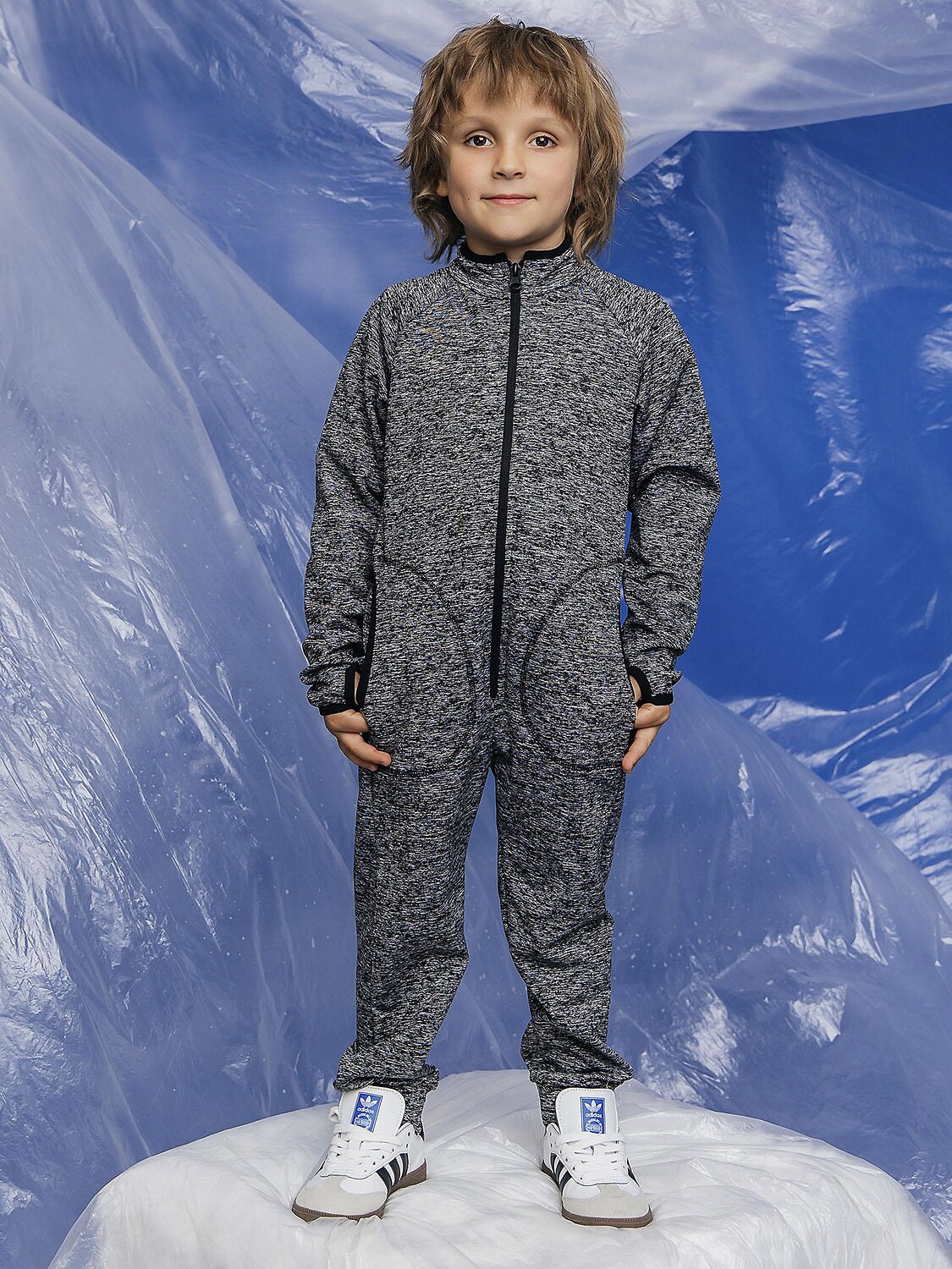 BATIK Комбинезон 566322 486-24з-5 серый