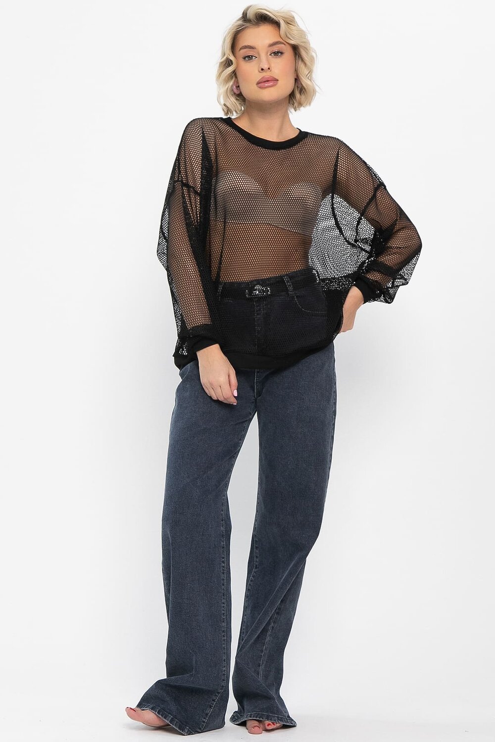 LT Collection Свитшот 566754 Б14711-5М черно-лимонный