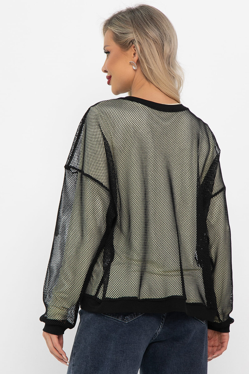 LT Collection Свитшот 566754 Б14711-5М черно-лимонный