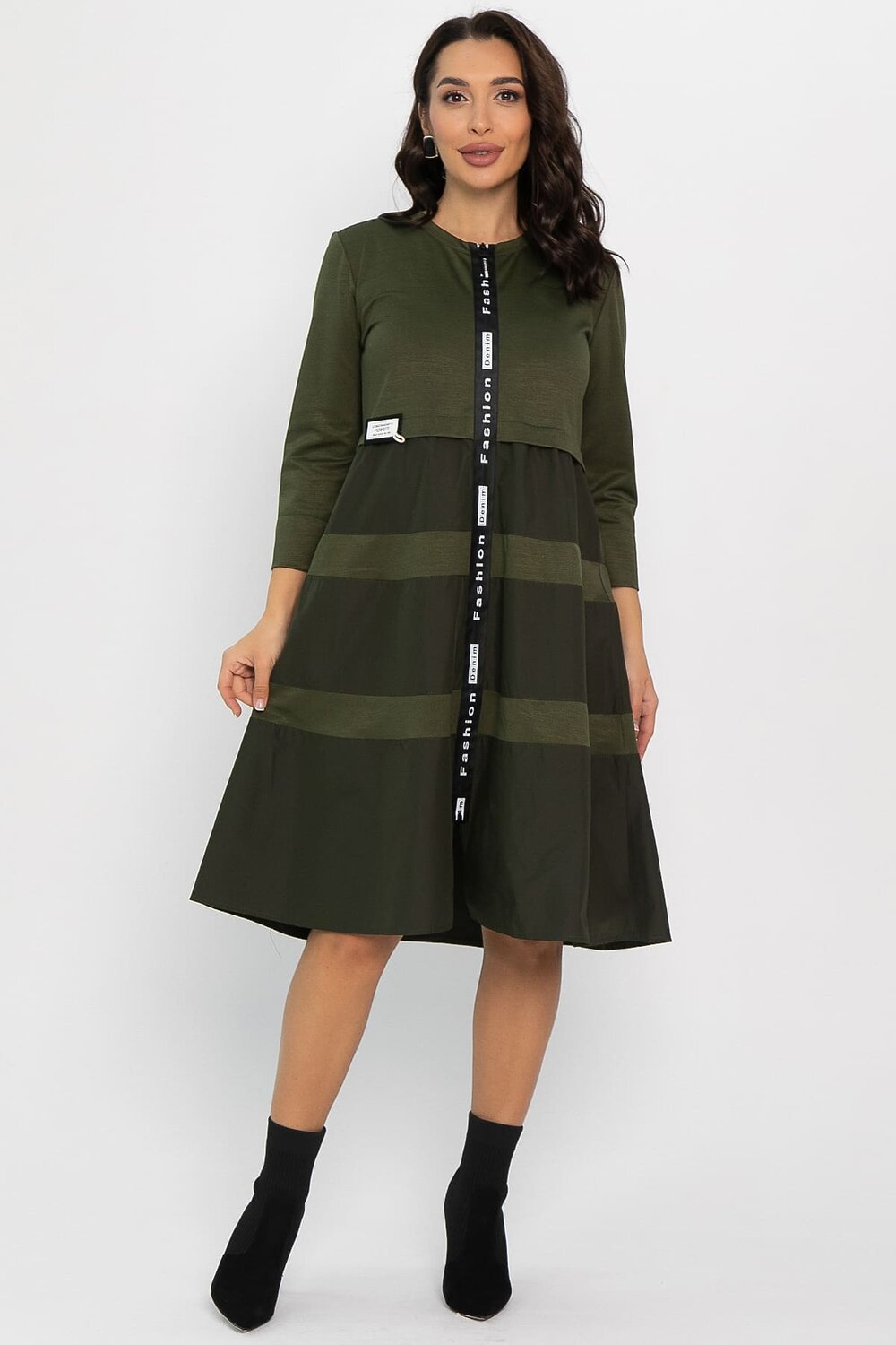 LT Collection Платье 566772 П14427-5М хаки
