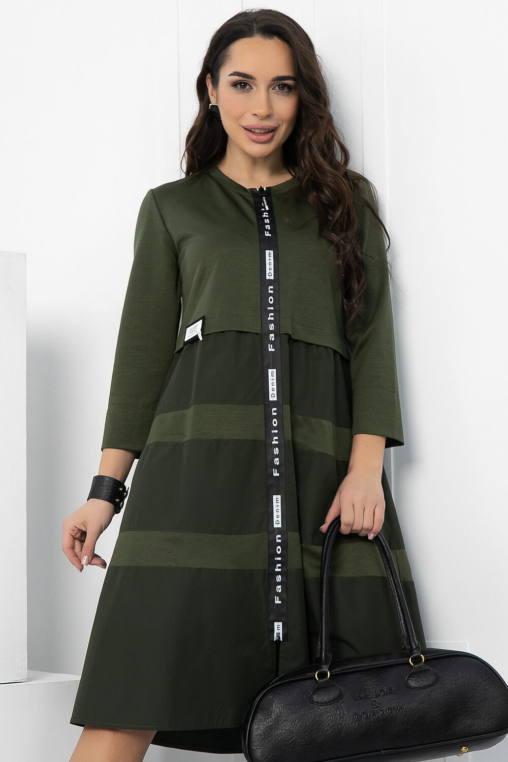 LT Collection Платье 566772 П14427-5М хаки