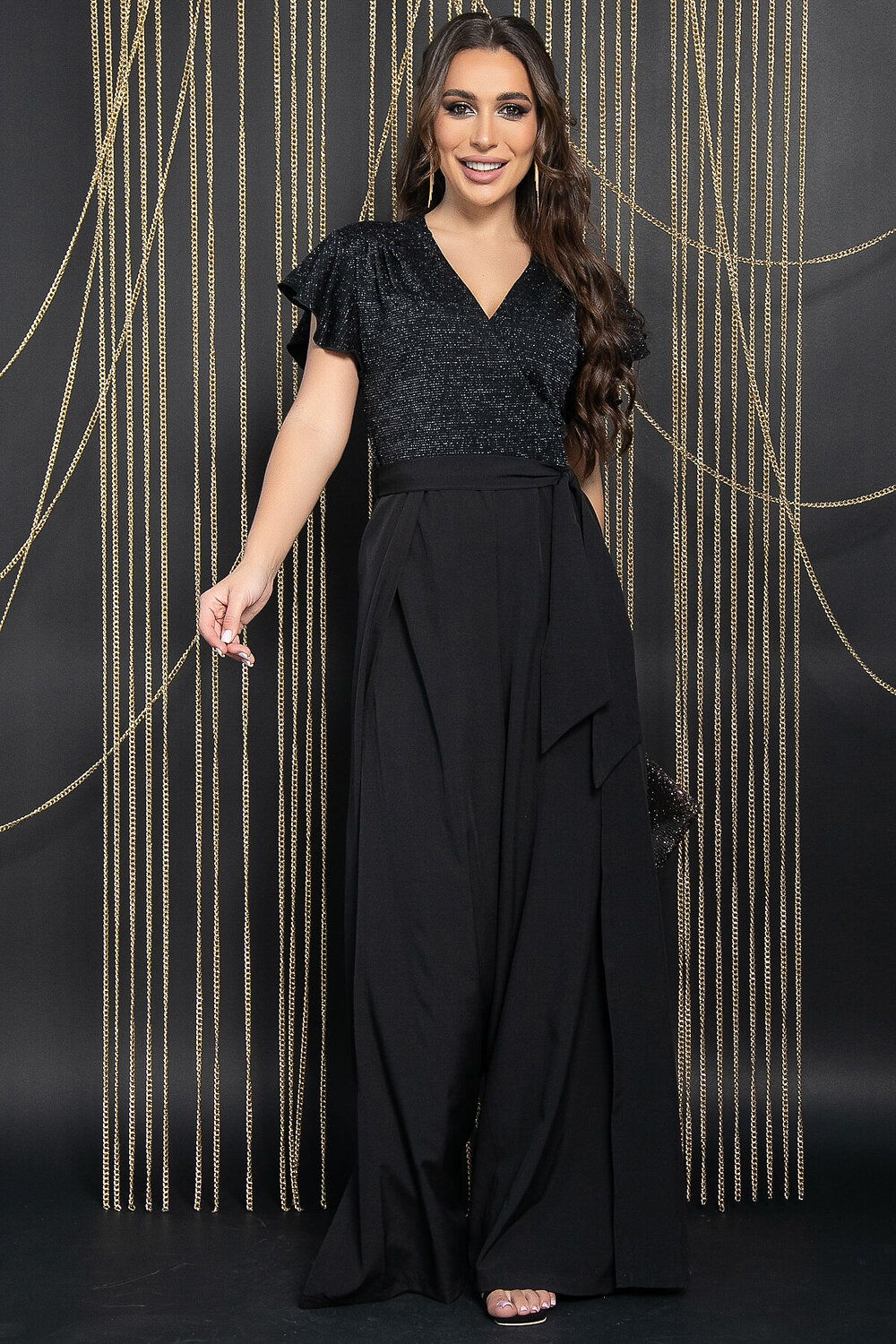 LT Collection Комбинезон 566773 К14437-13М черный