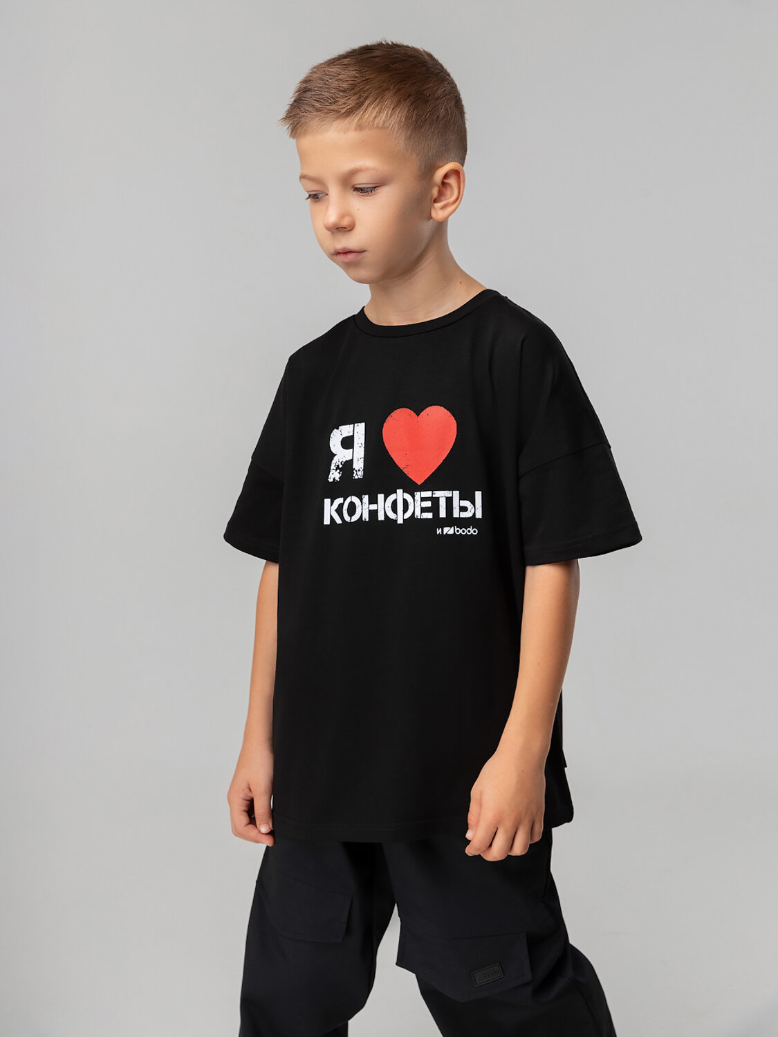 Bodo Футболка 566878 4-475MU черный