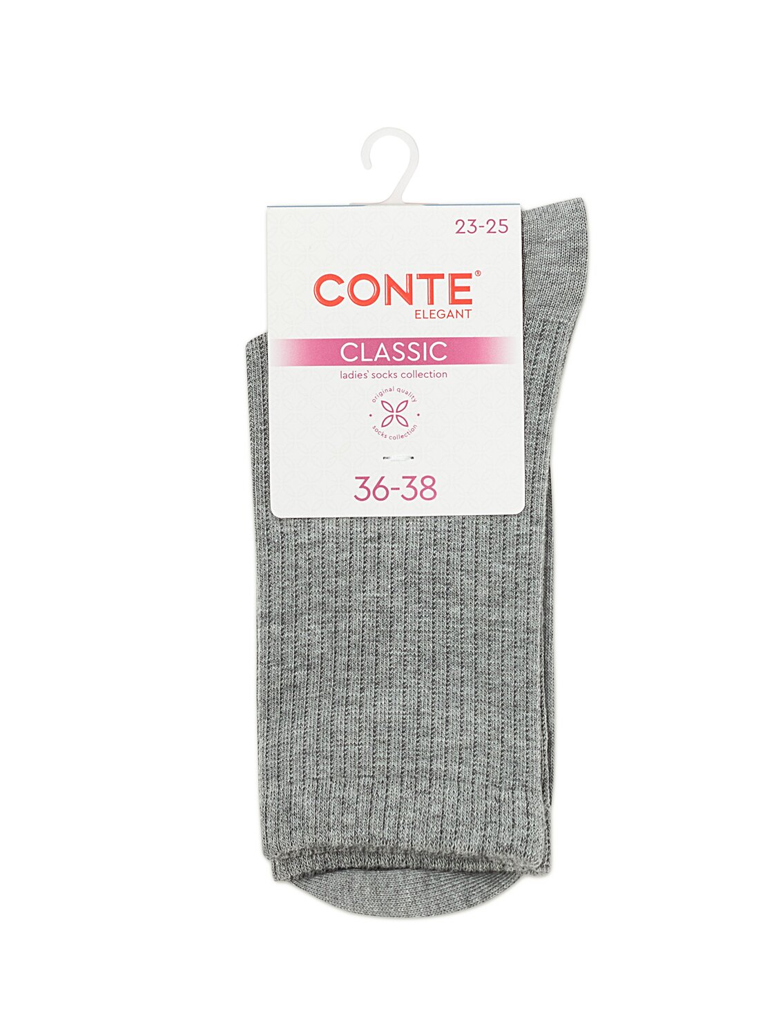 Conte elegant Носки 567014 CLASSIC 25С-32СП серый