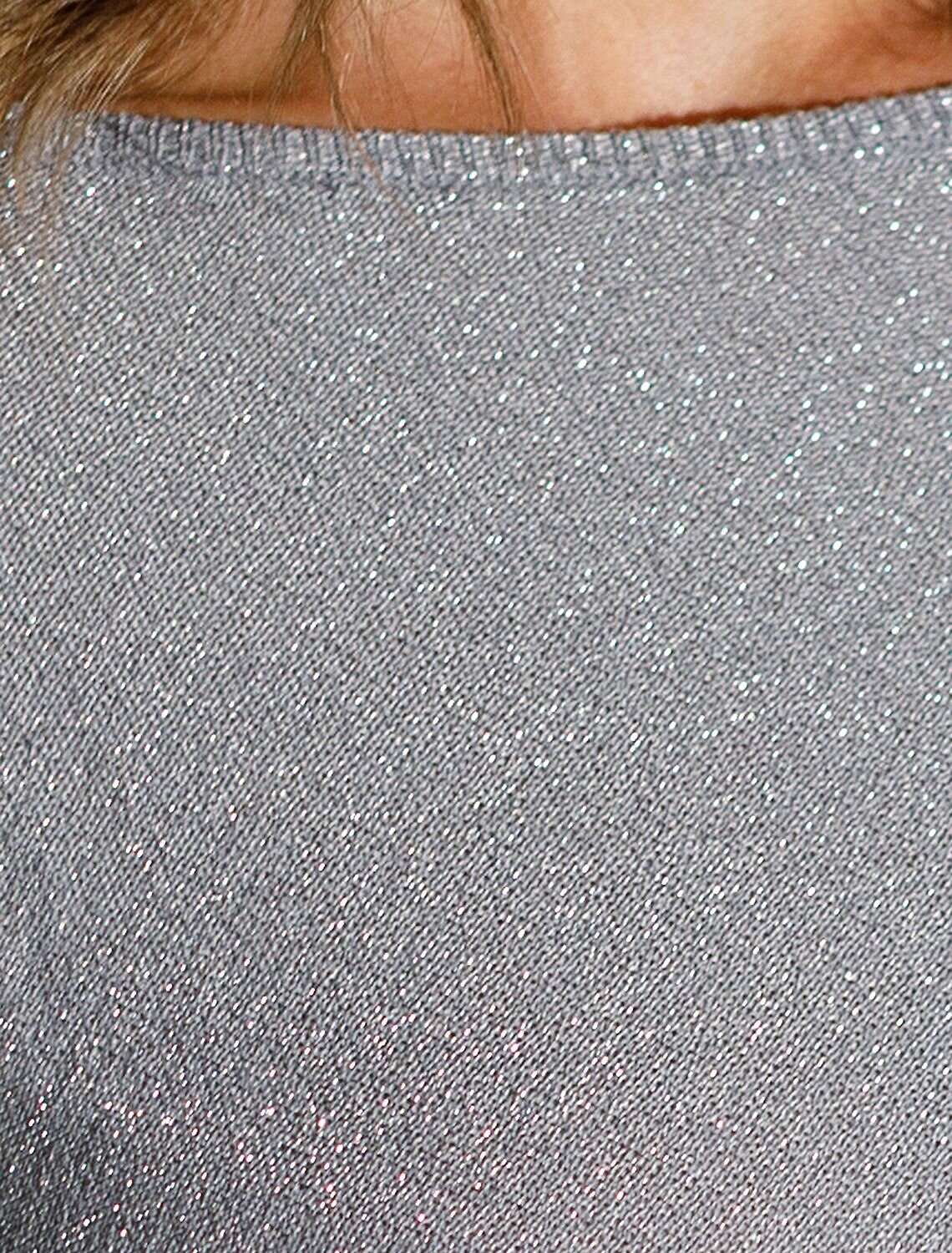 VILATTE Джемпер 567112 D39.372 серебряный