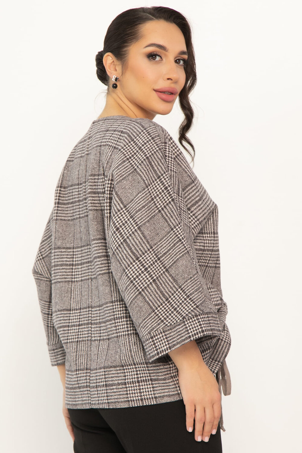 LT Collection Блуза 567139 Б14687-12М коричневый