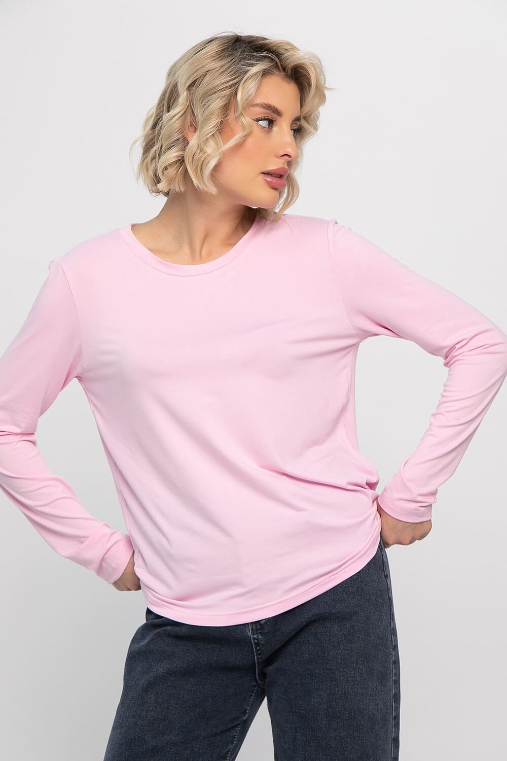 LT Collection Свитшот 567142 Б14712-5М розовый