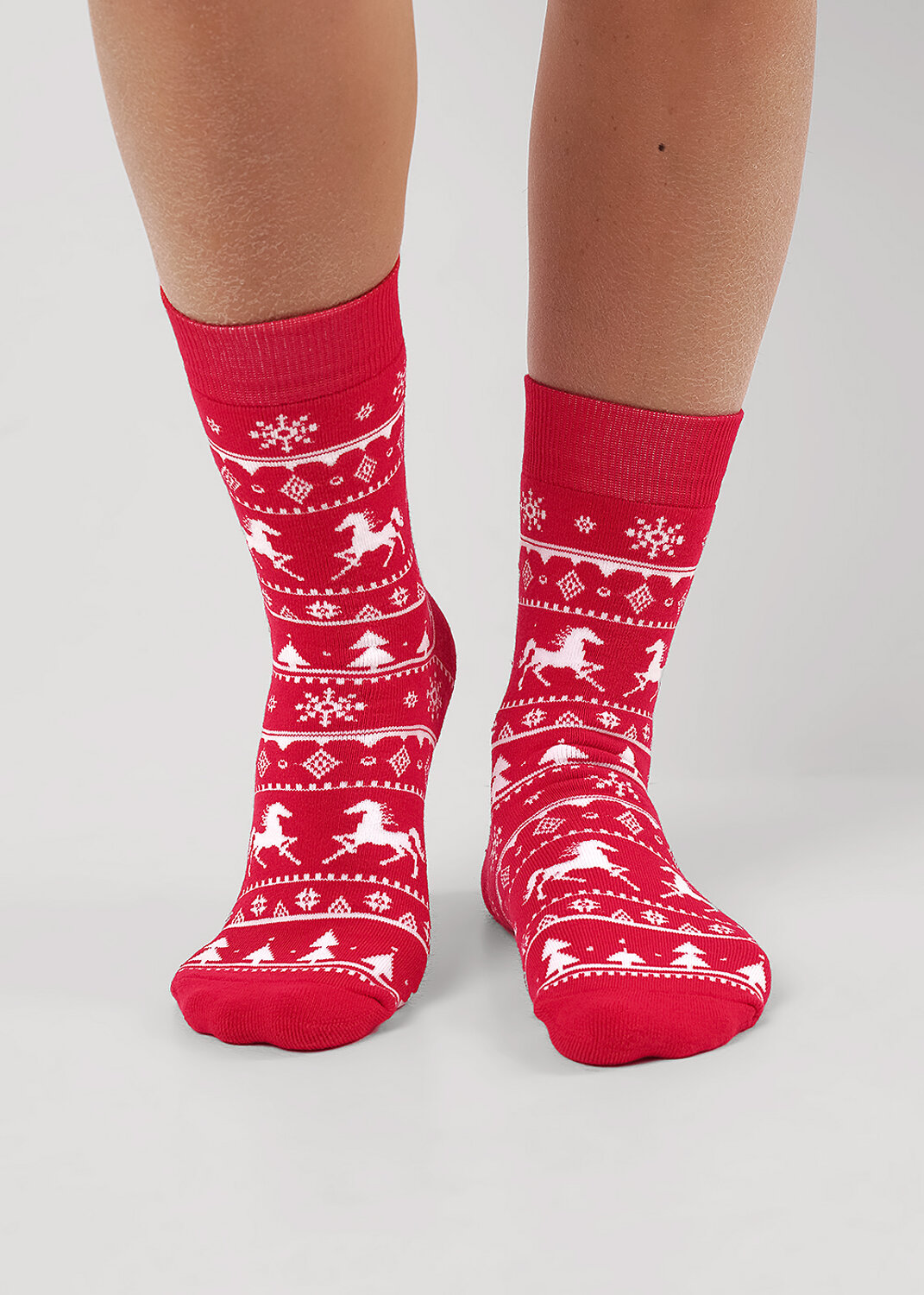 CLEVER Носки 567537 К6550П красный