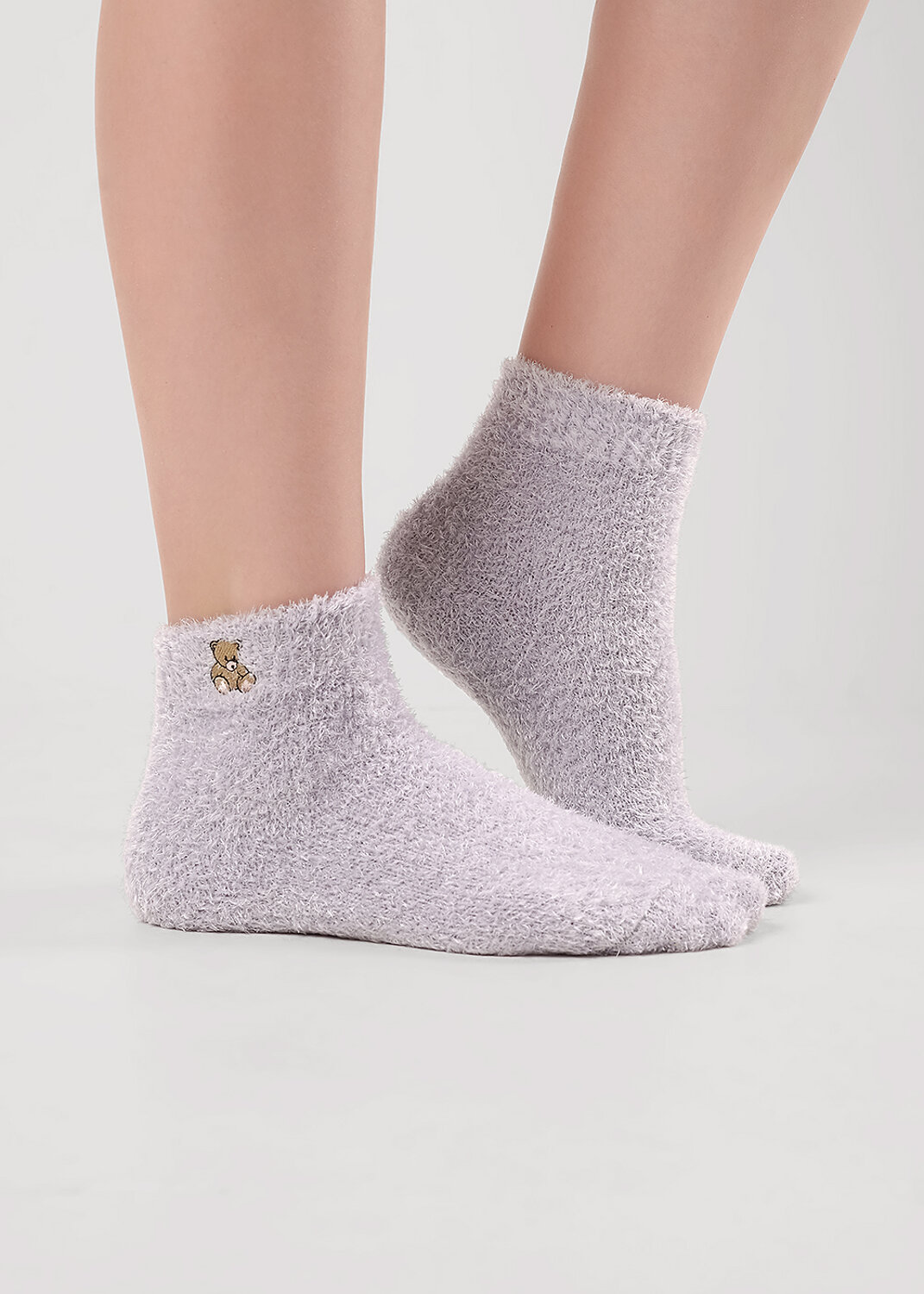 CLEVER Носки 567543 Д680Т св.серый