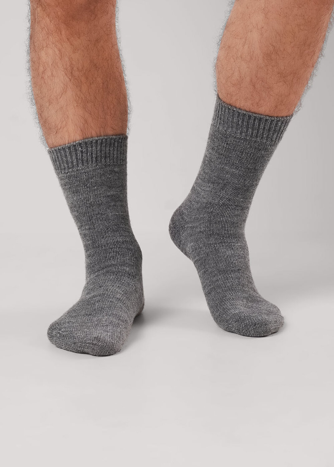 CLEVER Носки 567554 Ш105 меланж серый