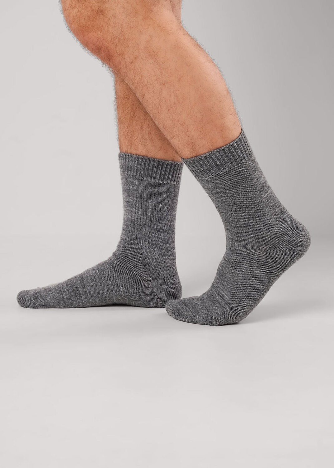 CLEVER Носки 567554 Ш105 меланж серый