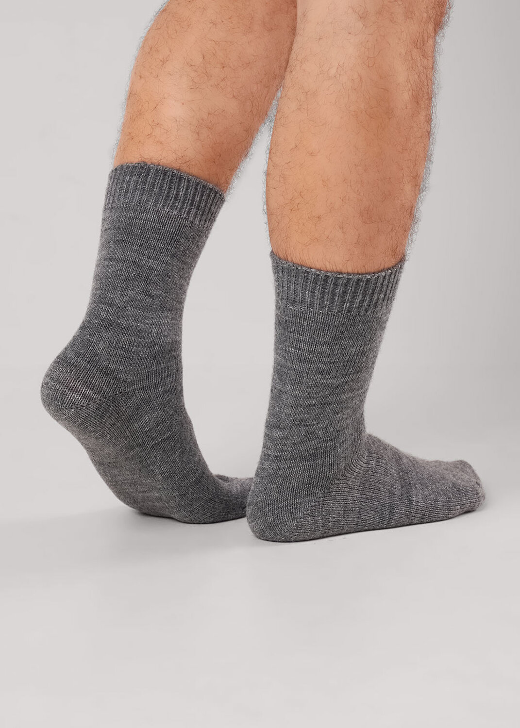 CLEVER Носки 567554 Ш105 меланж серый