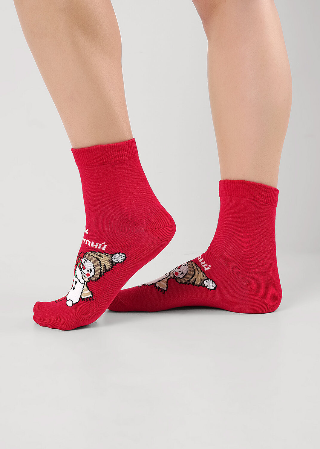 CLEVER Носки 567560 Д2565 красный